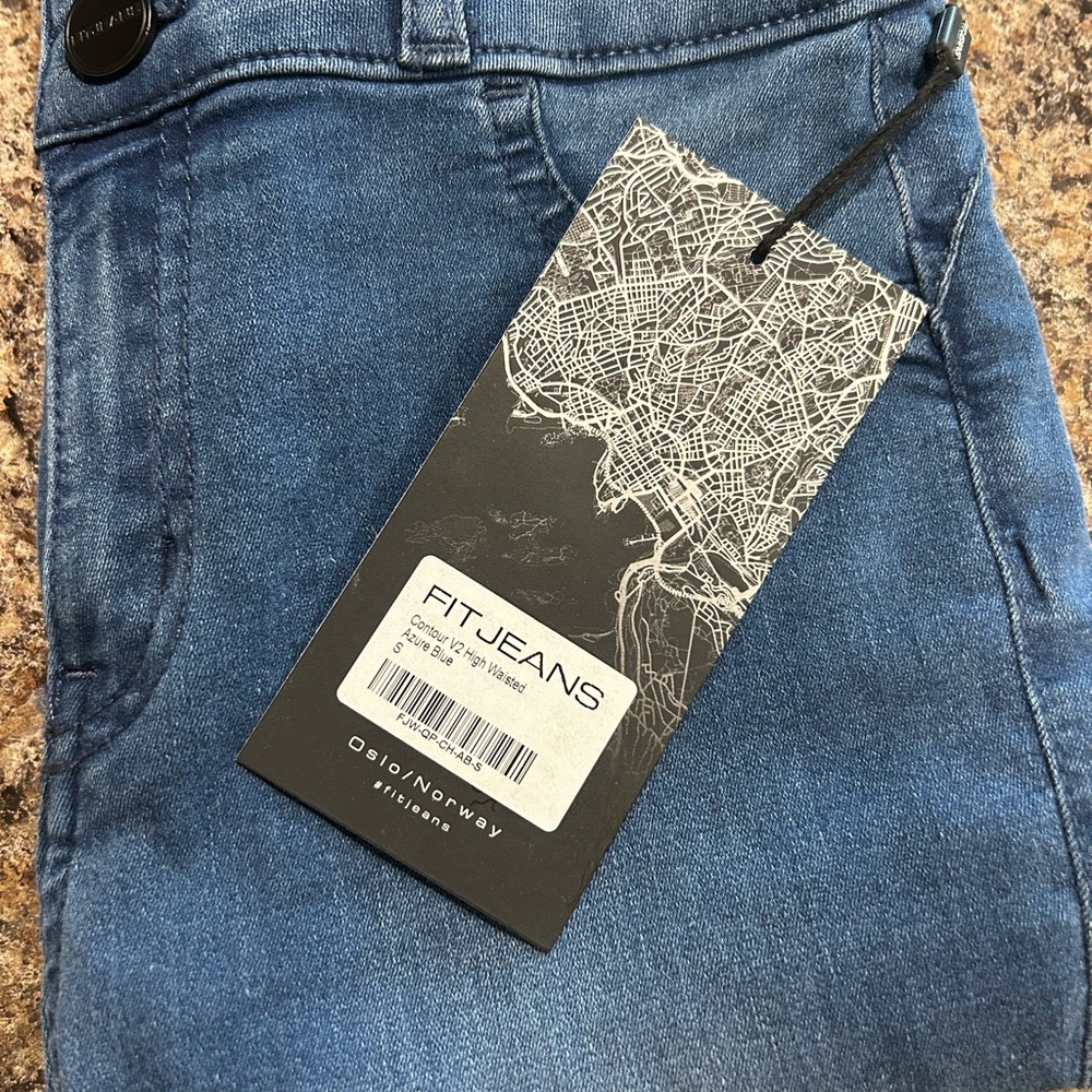 FITJEANS Women's Blue Skinny Jeans